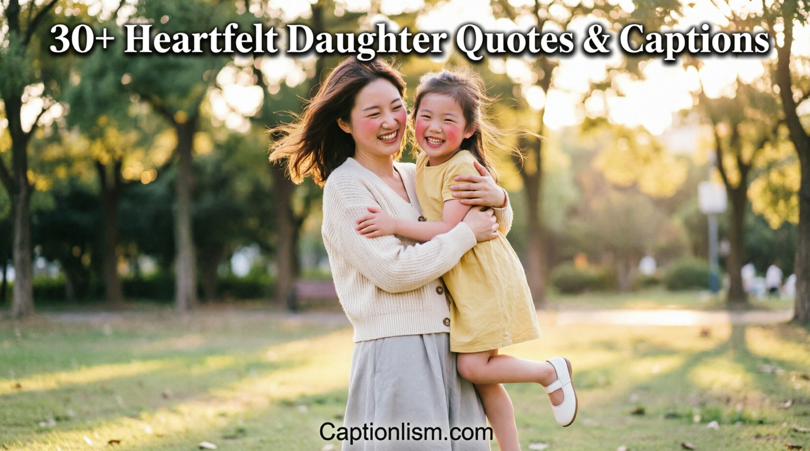 30+ Heartfelt Daughter Quotes & Captions