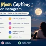 Short Moon Captions