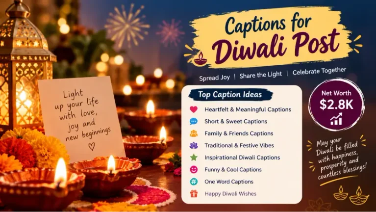 Captions for Diwali Post
