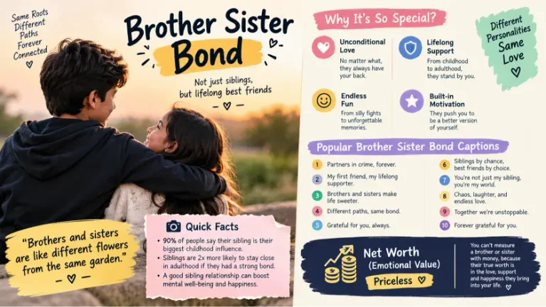 Funny Brother Sister Bond Captions